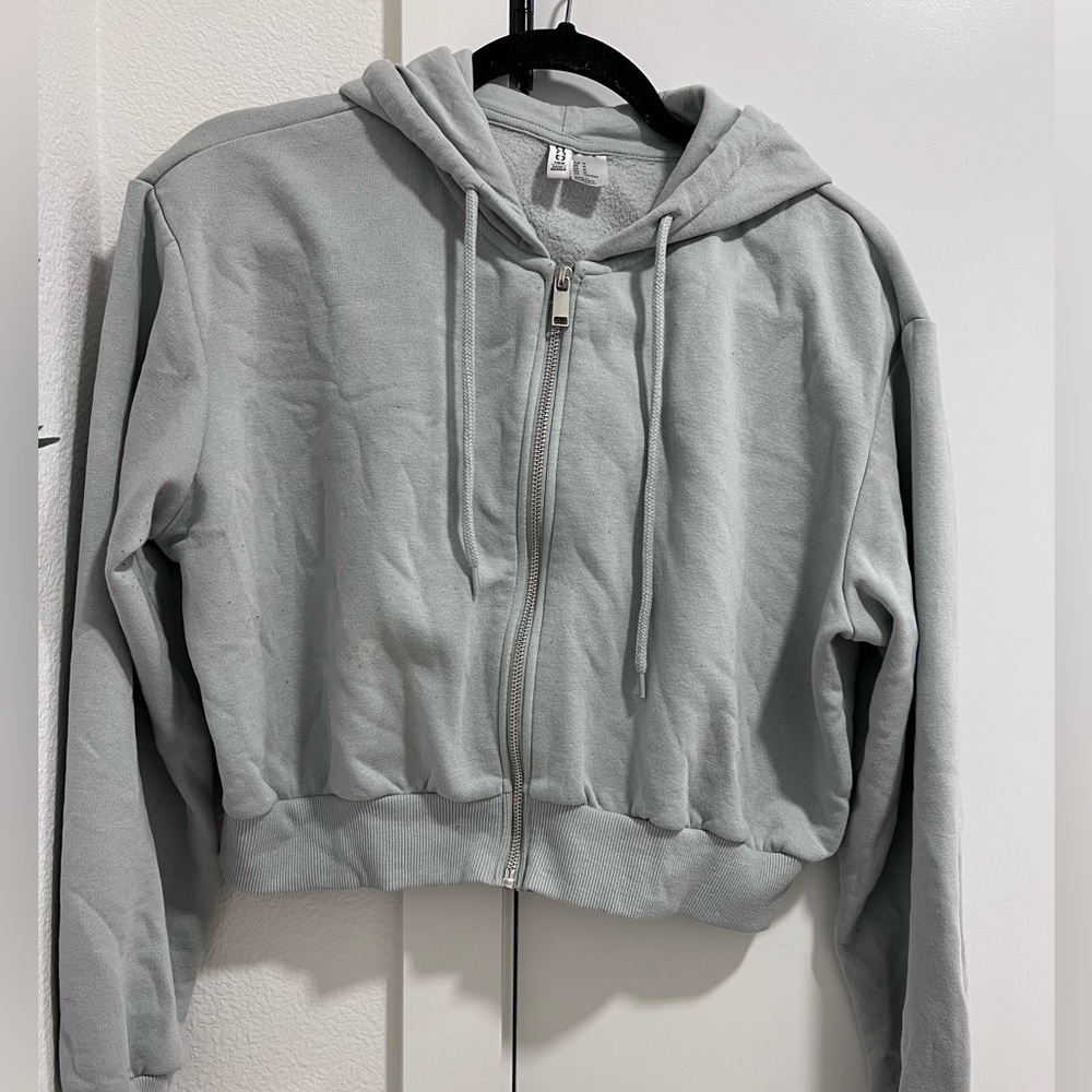 cropped H&M Ladies Hooded Sweatshirt jacket